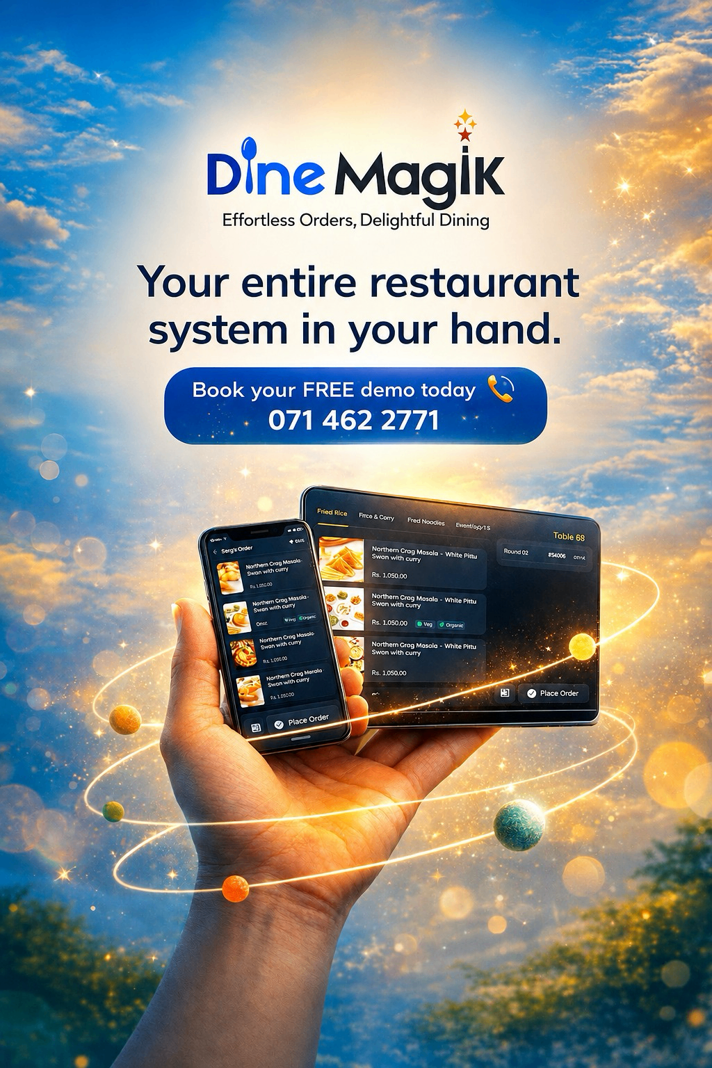 Your restaurant. In your hand.